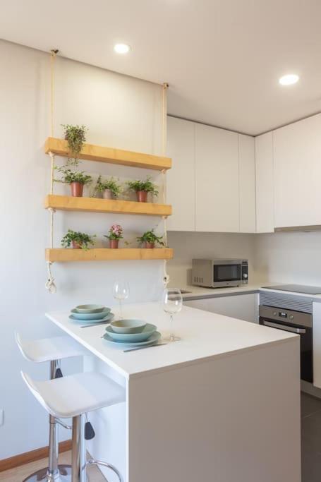 2E Apartamento Encantador A 3 Minutos Da Praia 马托西纽什 外观 照片