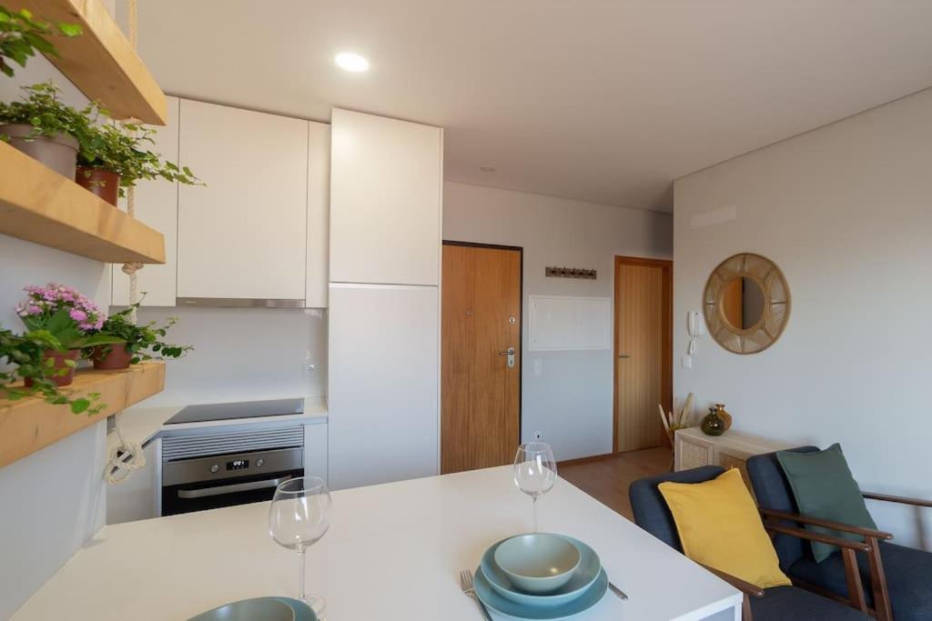 2E Apartamento Encantador A 3 Minutos Da Praia 马托西纽什 外观 照片
